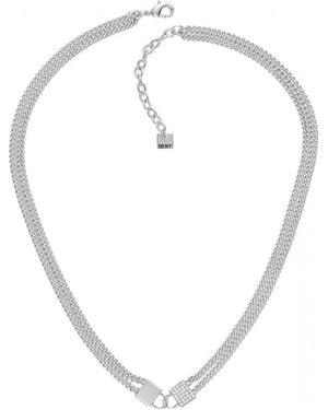 DKNY 5520107 Ladies Necklace - White