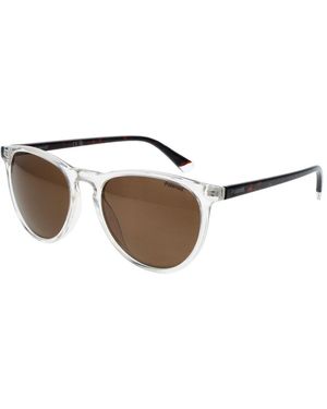 Polaroid Transparent Sunglasses - Brown