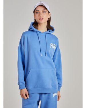 Pink Vanilla Paris Hoodie - Blue