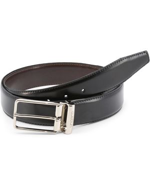 Emanuel Ungaro Reversible Leather Belt Blackbrown