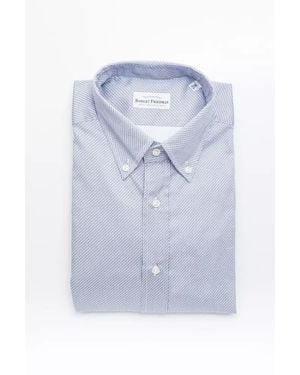 Robert Friedman Cotton Shirt - Blue