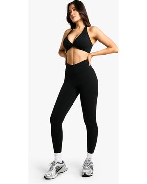 Boohoo Tall High Waist Premium Active Legging - Black