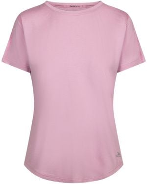 Trespass Ladies Muskwa Knitted T-Shirt Peony) - Pink