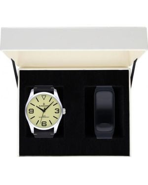 Radiant Ra533202T Watch Gift Set - Black