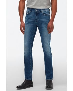 7 For All Mankind Jeans Ronnie Comfort Skinny Fit - Blue