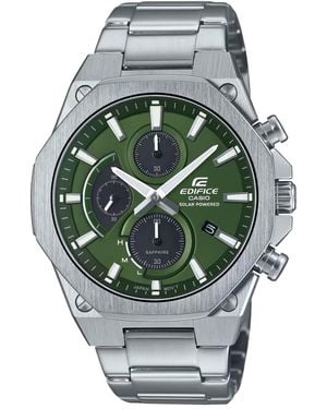 G-Shock Edifice Watch Efs-S570D-3Auef Stainless Steel - Metallic