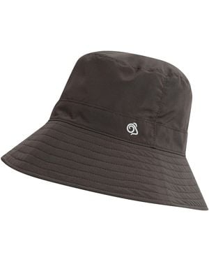 Craghoppers Iii Nosilife Bucket Hat (Woodland/Parchment) - Black