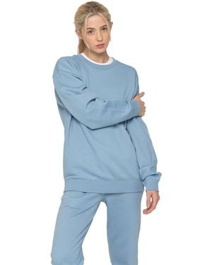 Enzo Oversized Sweatshirt - Blue