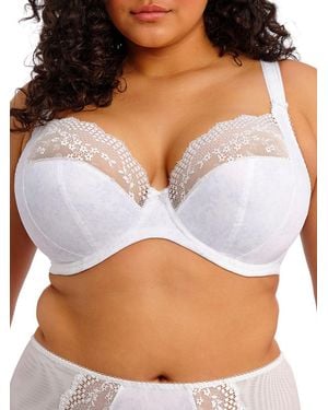 Elomi Lucie Plunge Bra - White