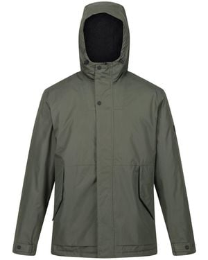 Regatta Sterlings Iv Waterproof Jacket (Dark) - Green