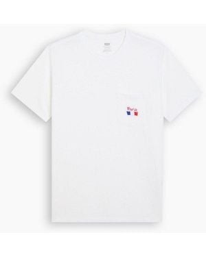 Levi's Levi's Bright Short Sleeve Classic Pocket T-Shirt - White