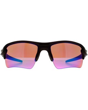 Oakley Wrap Matte Grenache Prizm Golf Flak 2 Xl - Brown