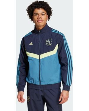 adidas Originals Ajax Amsterdam Seasonal Track Top - Blue