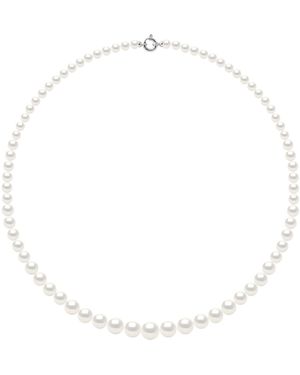 Ateliers Saint Germain Necklace Row Princess Falling - White