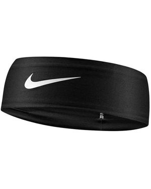 Nike Fury Classic Logo Dri-Fit Haarband - Zwart