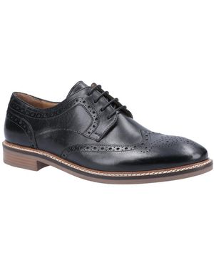 Hush Puppies Bryson Leather Shoes - Blue