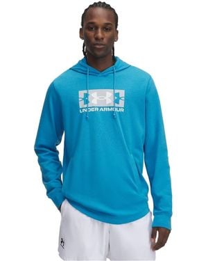 Under Armour Rv Trry Logo Hoody - Blue