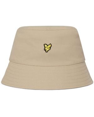 Lyle & Scott Accessories And Reversible Bucket Hat - Natural
