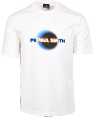 Paul Smith Eclipse Casual Fit T-Shirt Cotton - White