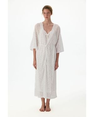 Penti Bridal Delicate Lace Nightgown - White