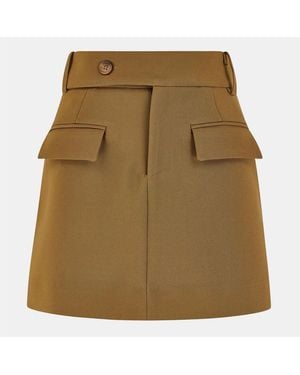 Odd Muse Om The Ultimate Mini A-Line Skirt - Natural