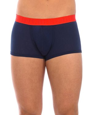 Bikkembergs Pack-2 Anatomical Front Fashion Tape Boxers Bkk1Utr04Bi - Blue