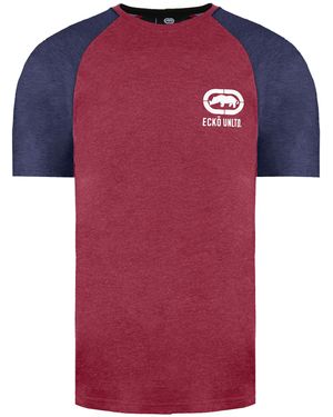 Ecko' Unltd Shadow T-Shirt Cotton - Red