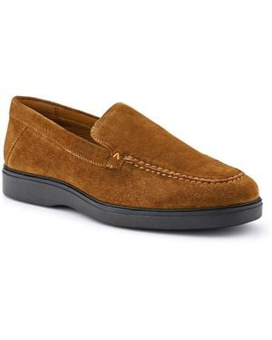 Jones Bootmaker Rocco Laceless Leather Shoes - Brown