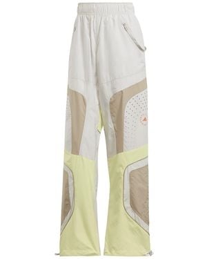 adidas Closed Hem Woven Tracksuit Joggers - White