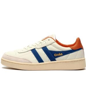 Gola Classics Contact Leather Trainers - Blue