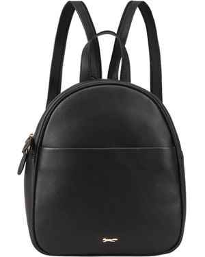 Paul Costelloe Volga Leather Backpack - Black