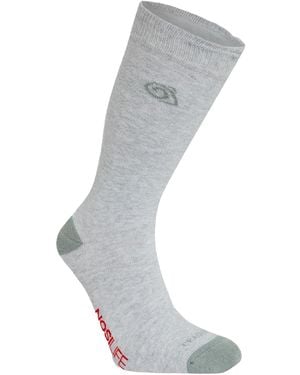 Craghoppers Nosilife Travel Socks - Grey