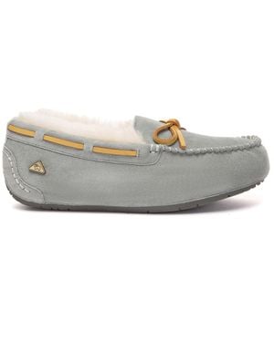 EverAu Australia Ever Au Crested Leather Loafer - Grey