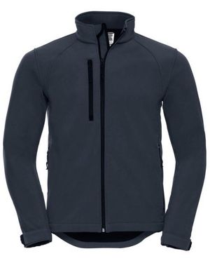Russell Water Resistant & Windproof Softshell Jacket (French) - Blue