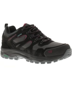 Karrimor Hiking Shoes Bodmin L Waling Trainers Boots Lace Up - Black