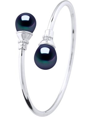 Diadema You & Me Bracelet Freshwater Pearl 11-12 Mm 925 - Blue