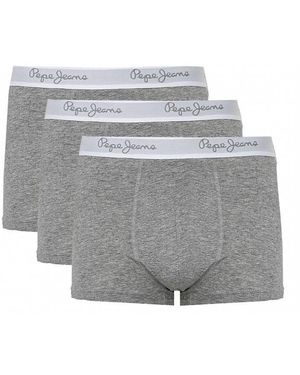 Pepe Jeans Boxershorts Wray 3-Pack Mannen - Grijs