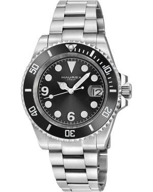 Haurex Italy 4A512Unn Barracuda Automatic Watch - Grey