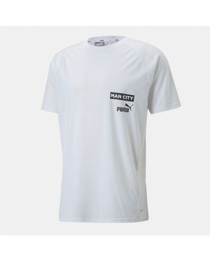 PUMA City Fc Casuals T Shirt - White