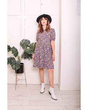 Urban Bliss Multi Lennox Mini Smock Dress - Pink