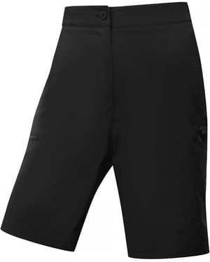 Sprayway Ladies Knee Length Water Repellent Hiking Shorts With Zip Pockets - Black