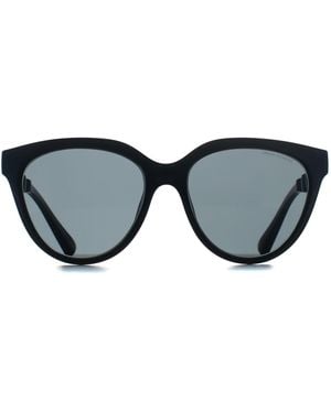 ARMANI EXCHANGE Cat Eye Shiny Transparent Dark Ax4148Su - Black