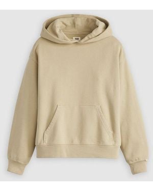 Levi's Levi's Garment Dye Pepper Heritage Hoodie - Natural