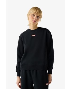 HUNTER Rl Essentials Crew Sweatshirt Textile - Black