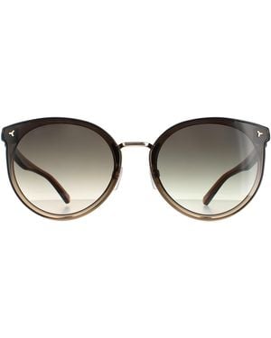Bally Cat Eye Gradient By0043-K - Brown