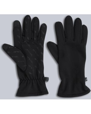 Mountain Warehouse 'Brooklyn' Knitted Gloves Lightweight Warm Comfy Breathable Winter Mittens - Black
