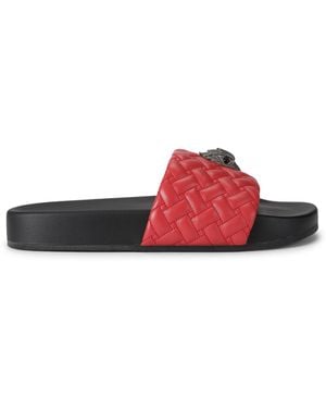 Kurt Geiger Meena Eagle 2 Sliders - Red