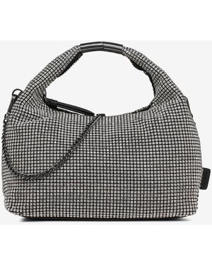 DKNY Mel Top Zip Hobo Pu - Grey