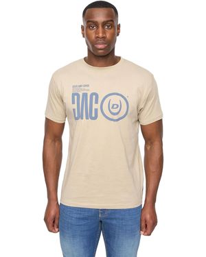 Duck and Cover Dacstee T-Shirt (Light Sage) - Blue