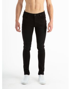 Luke 1977 Vac Slim Fit Rinse Wash Jeans Denim - Black
